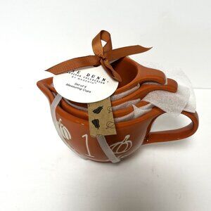 RAE DUNN - FALL MEASURING CUP SET - W/PUMPKINS